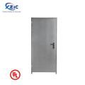 Galvanized steel door 1.2 mm thickness steel fire door panel with door frame